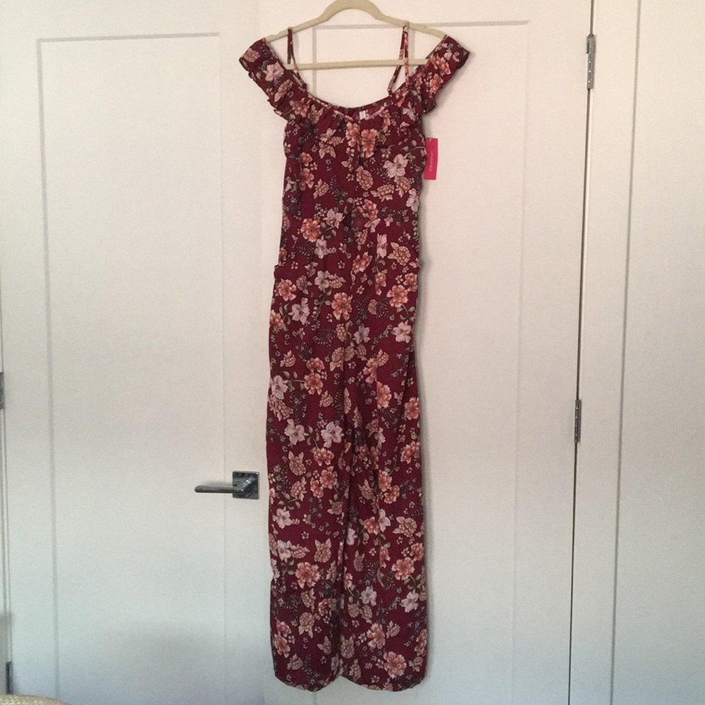 Floral jumpsuit